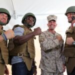Dolph Lundgren: From Ivan Drago to Memoir Author at 68 - File:Randy Couture - Terry Crews- Vincent A Coglianese - Dolph Lundgren (Marine Corps Base Camp Pendleton for the premiere of The Expendables 2).jpg