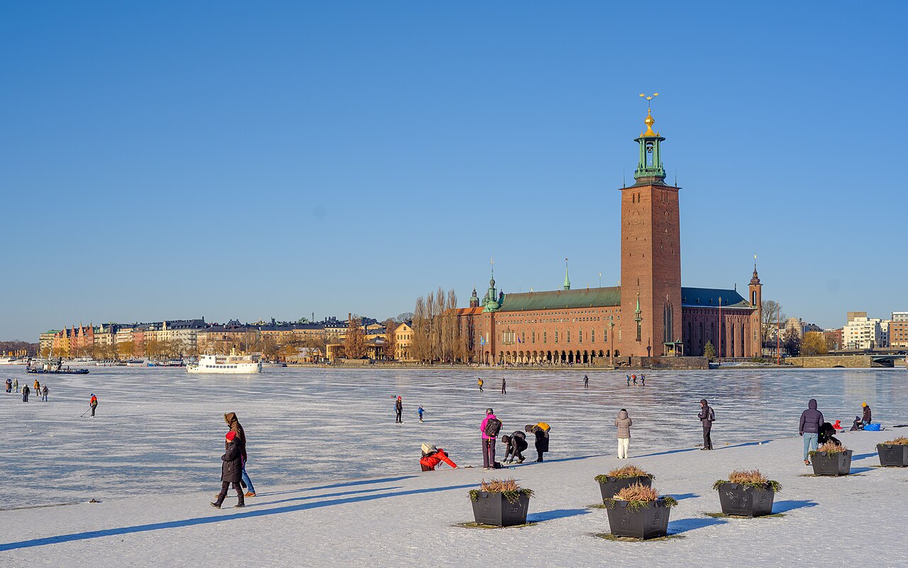 Stockholm City Hall, home of the traditional Nobel banquet