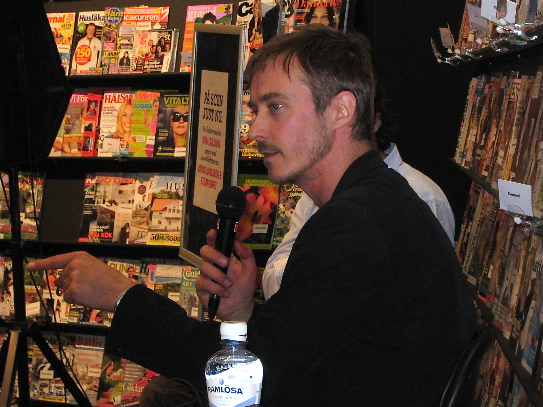 Jonas Karlsson, who plays Jakob in Stormen