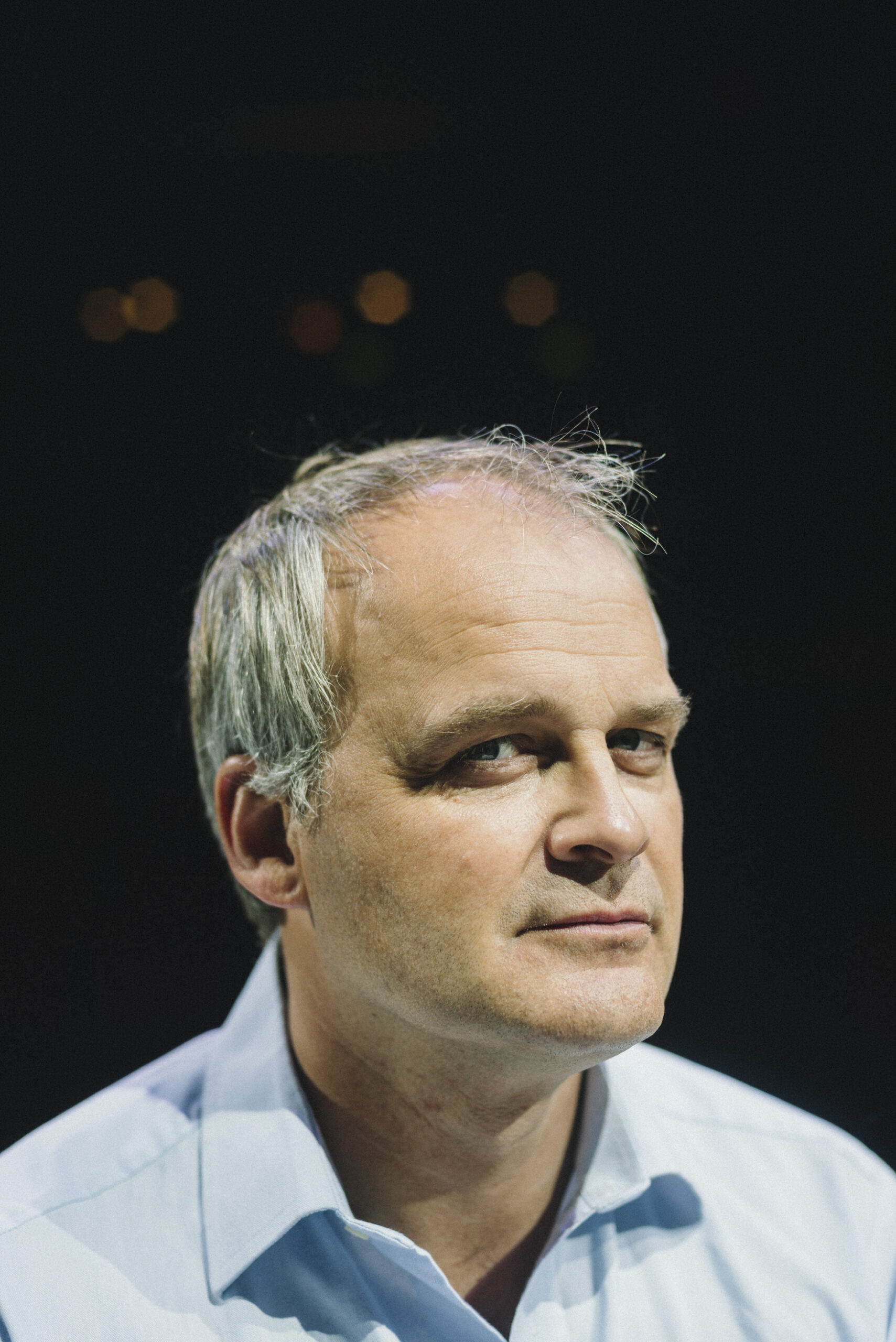Johan Rheborg, who plays Nicholas in Stormen